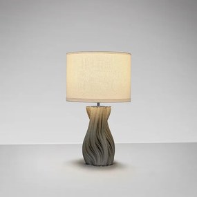 Lampa de masa din ceramica imprimata 3D Merlin
