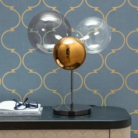 Veioza, Lampa de masa deosebita design LUX Atomo