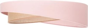 BRILAGI-LED Plafonieră VELVET TWIST LED/24W/230V 4000K Ø 55 cm roz./bej.