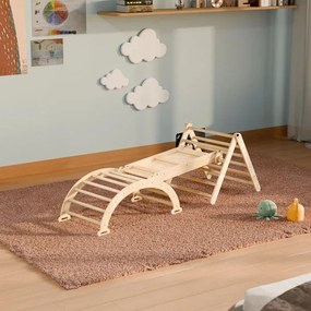 Juskys Set de cățărare pentru copii Movario 4 în 1