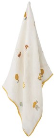 Pătură pentru copii albă 80x100 cm Agnes – Bloomingville Mini