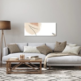 Tablou - Abstracție albă (120x50 cm)