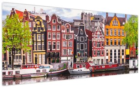 Tablou - Amsterdam, case de dans (120x50 cm)