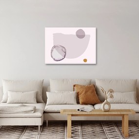 Tablou - Minimalism violet N⁰2 (70x50 cm)