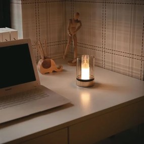 Lampă LED reîncărcabilă de masă LED/2W/5V 3000K cupru