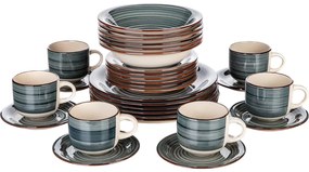 Set de masă Banquet 30-piese Spiral Blue