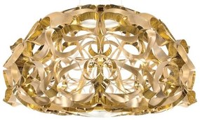 Lustra suspendata design Art Deco realizata manual Quantica 75cm