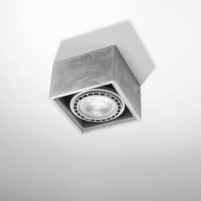 Plafonieră QUATRO 1xGU10/40W/230V beton