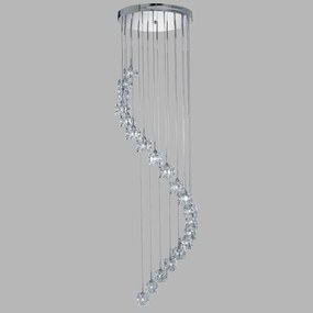 Lustra LED casa scarii design modern Ice Cube H-3M 7820-20-LED SRT