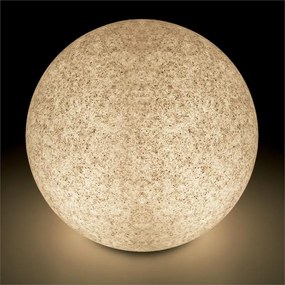 SHINESTINE M, lampă rotundă de exterior cu un diametru de 30 cm, piatră optică