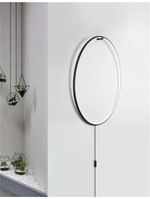 Aplica perete LED design modern decorativ Ring 45cm NVL-9108312