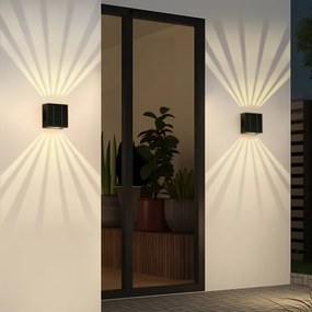 Aplică LED solară Brilagi BLOCK LED/2W/3,7V IP44