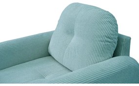 Fotoliu tapițat CLOUDY, turcoaz