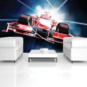 Fototapet - Formula 1 roșie 3D F1 (152,5x104 cm), în 8 de alte dimensiuni noi