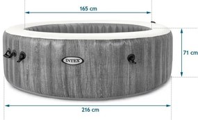 Jacuzzi gonflabil cu hidromasaj și control Wi-Fi 6 osôb