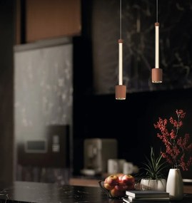 Lustra suspendata LED design minimalist FUGAZ alb MA-8946