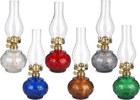 Brilagi - Lampă cu kerosen MERLIN portocalie