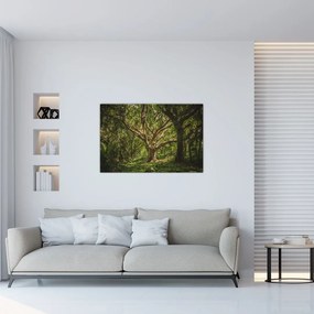 Tablou cu copaci (90x60 cm)