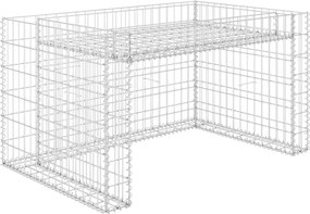 vidaXL Garaj mașină tuns iarba, strat înălțat, 110x80x60 cm sârmă oțel