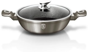 Cratita cu capac 24 cm Carbon Metallic Line Berlinger Haus BH 1240N