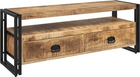 vidaXL Comodă TV, 120 x 35 x 45 cm, lemn masiv de mango