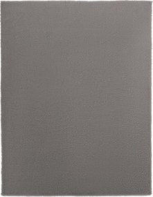 HOMCOM Covor living 200 x 140 cm, covor cu fire lungi, lavabil la mașină, antiderapant, din blană sintetică, gri deschis | Aosom Romania