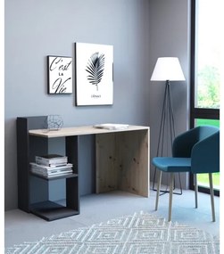 Birou MARLO stejar artisan/antracit