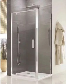 Usa de nisa pivotanta SanSwiss Ocelia 80 cm sticla securizata 6 mm anticalcar