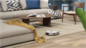 Aspirator robot și mop Philips XU5100/20, 4800 mAh, 10000 Pa, WiFi, navigare LDS, EPA 10, Curățare uscată / umedă, Bej