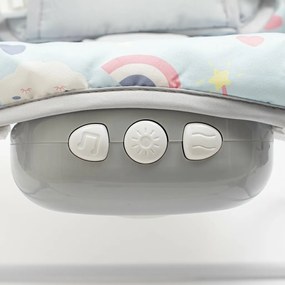Baby Mix Scaun balansoar multifuncțional pentrucopil Unicorn, 80 x 40 x 70 cm