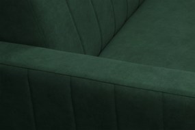 Canapea extensibilă Wars - catifea verde Kronos 14 / picioare wenge