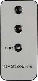 Set 10 lumanari LED, pe baterii tip AAA, cu telecomanda Ø2x14 cm