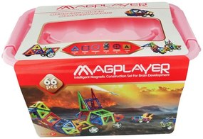 JOC DE CONSTRUCTIE MAGNETIC - 66 PIESE - MAGPLAYER (MPT-66)