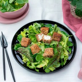 Set de masă Mäser 16 piese ALENIA, negru