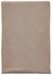 Lenjerie de pat taupe din damasc pentru pat de o persoană 140x200 cm Tiles – Södahl