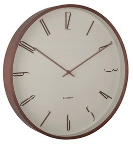 Karlsson 6014WG ceas de perete design bej,diametru  40 cm