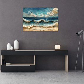 Tablou - Pictura mării (90x60 cm)