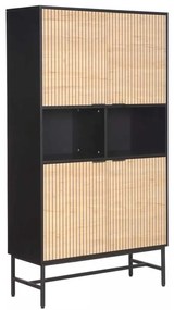 Raft Cabredo, stejar / negru