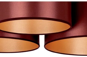 Lustră aplicată Duolla ROLLER TRIO SHINY 3xE27/15W/230V cupru/auriu