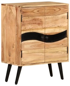 vidaXL Dulap, 57x34x75 cm, lemn masiv de acacia