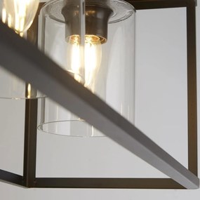 Lustra suspendata metal stil industrial decorativ Belle 3L
