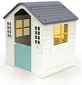 CASUTA COPII CU USA PENTRU ANIMALE, PASTEL - DOLU (D3311)