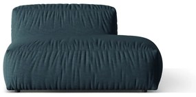 Modul pentru canapea modulară albastru închis (cu colț pe partea dreaptă) Martina – Micadoni Home