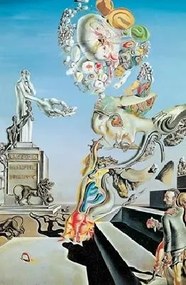 Imprimare de artă The Lugubrious Game, 1929, Salvador Dalí, (24 x 30 cm)