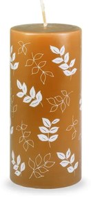 Lumânare Unipar Pure Beauty, durată ardere 73 h, portocaliu