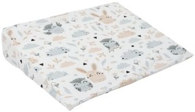 Perna antireflux cu husa bumbac detasabila 30x38 cm Kidizi Forest Friends