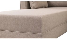 Colțar în L KORFU, crem, stânga