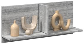 vidaXL Dulap de perete, sonoma gri, 70x16,5x30 cm, lemn prelucrat