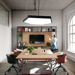 Lustră LED pe cablu LED/100W/230V 4000K d. 100 cm