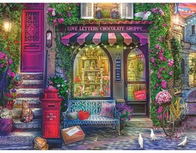 PUZZLE MAGAZINUL DE CIOCOLATA, 1500 PIESE - RAVENSBURGER (17136)